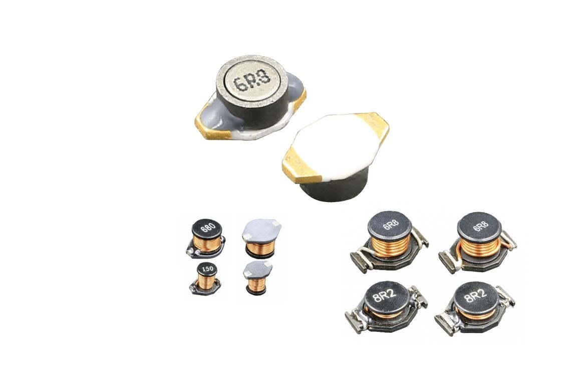 High current open magnetic circuit construction SMD power inductor with Mn-Zn core